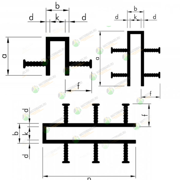 Гидрошпонка-Besaflex-FV