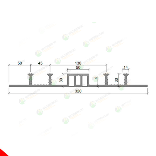 Гидрошпонка-ППЗ-DFМ-32030-430